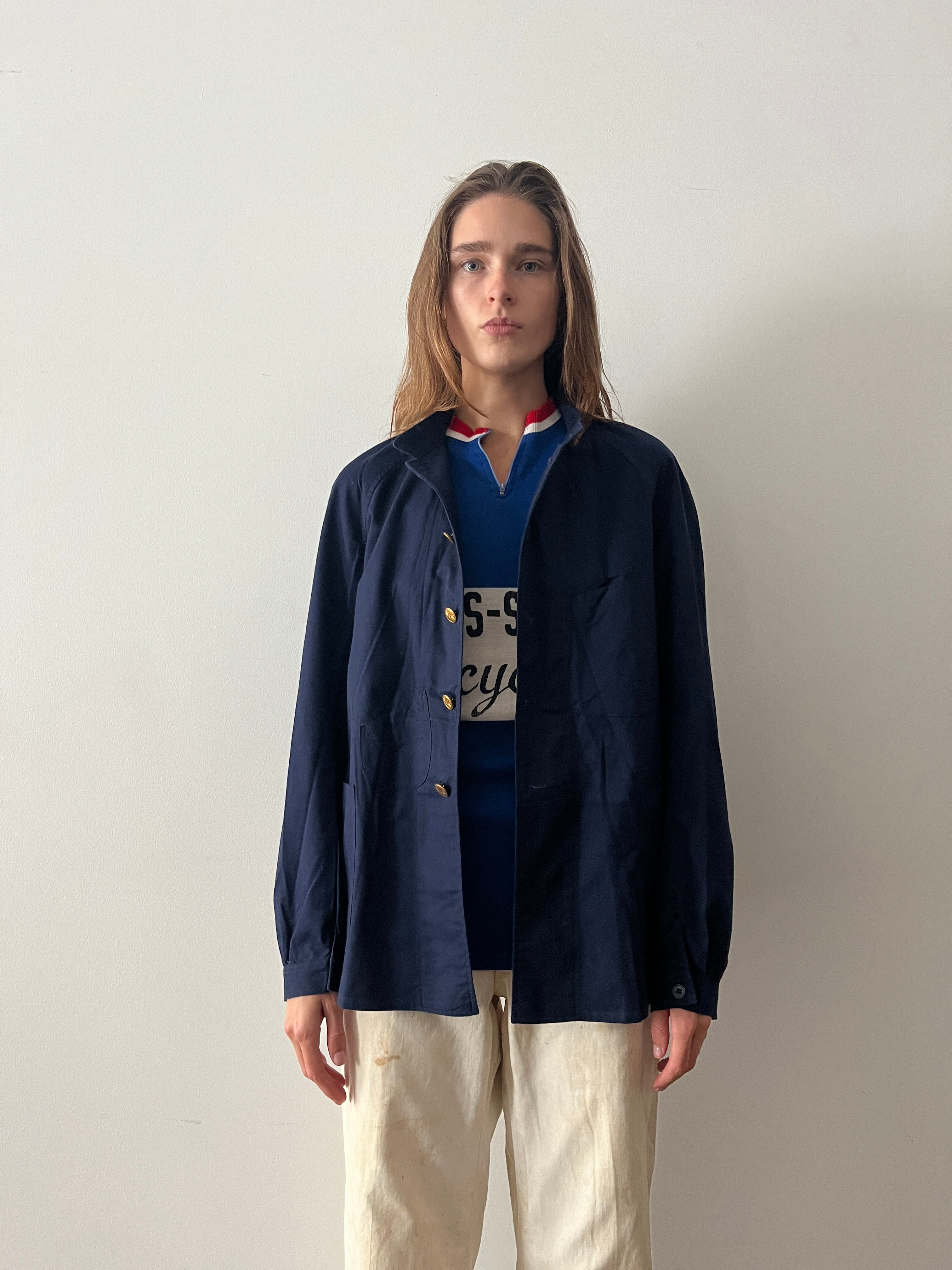 50s/60s Japan Railroad Cotton Jacket – mothfood shop