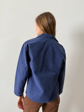 Navy Fisherman Pullover