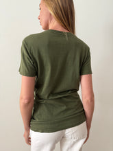 70s Green Cotton Army tee
