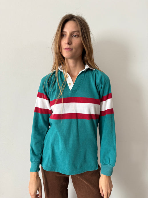 Teal and Red Rugby