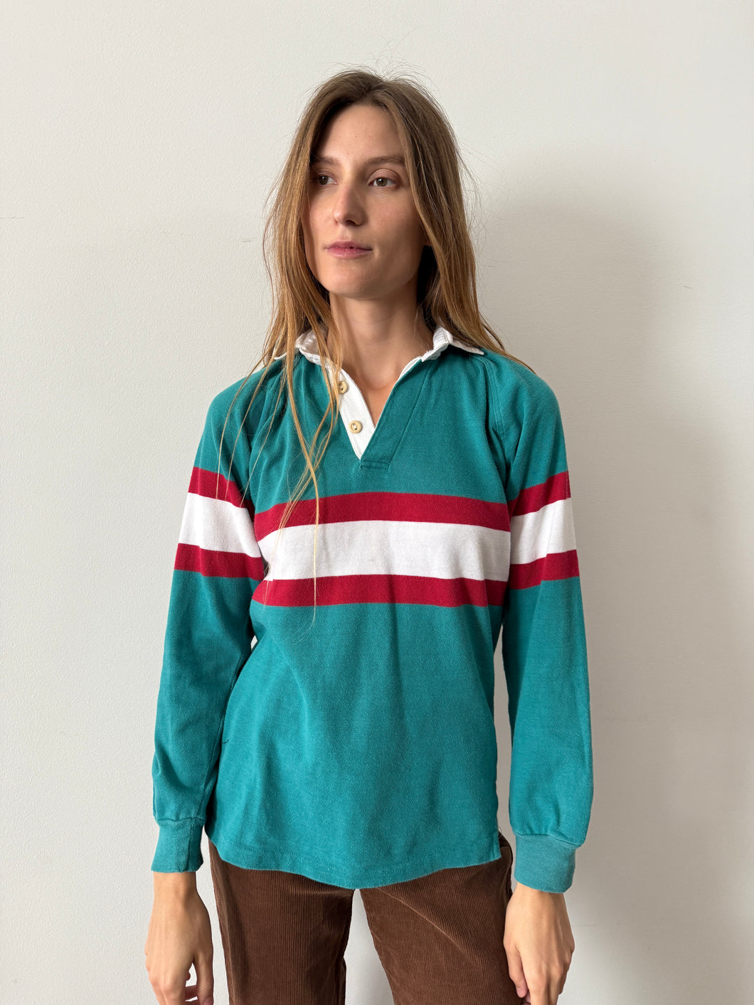 Teal and Red Rugby