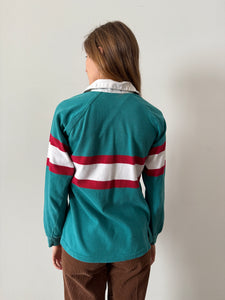 Teal and Red Rugby