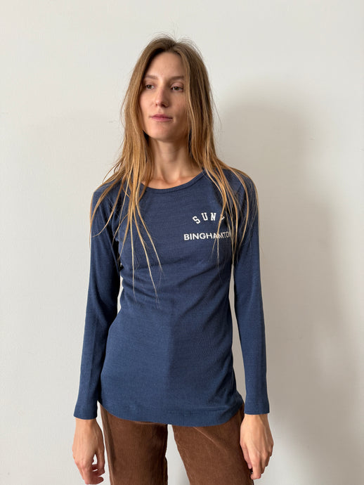 60s/70s SUNY Long Sleeve Tee