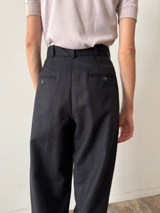 Ralph Lauren Black Wool Trousers 25w