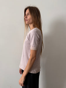 Lilac Cotton Henley