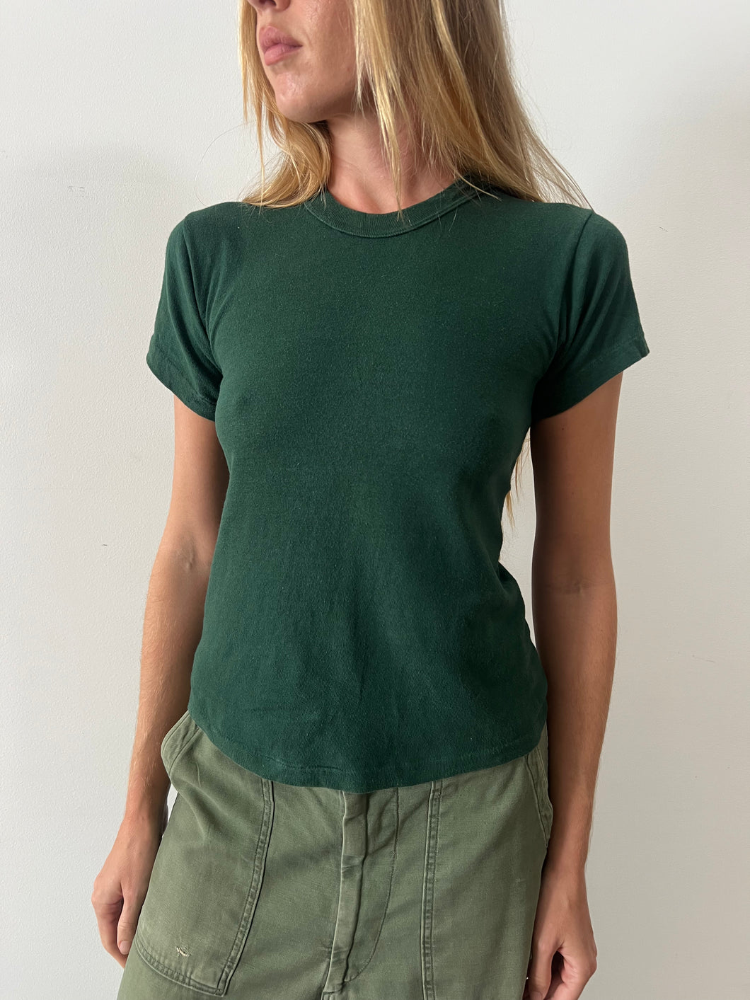 60s Russell Green Sport Boys tee