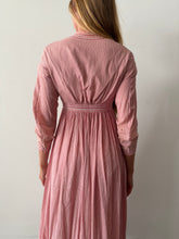 Red Striped Edwardian Dress