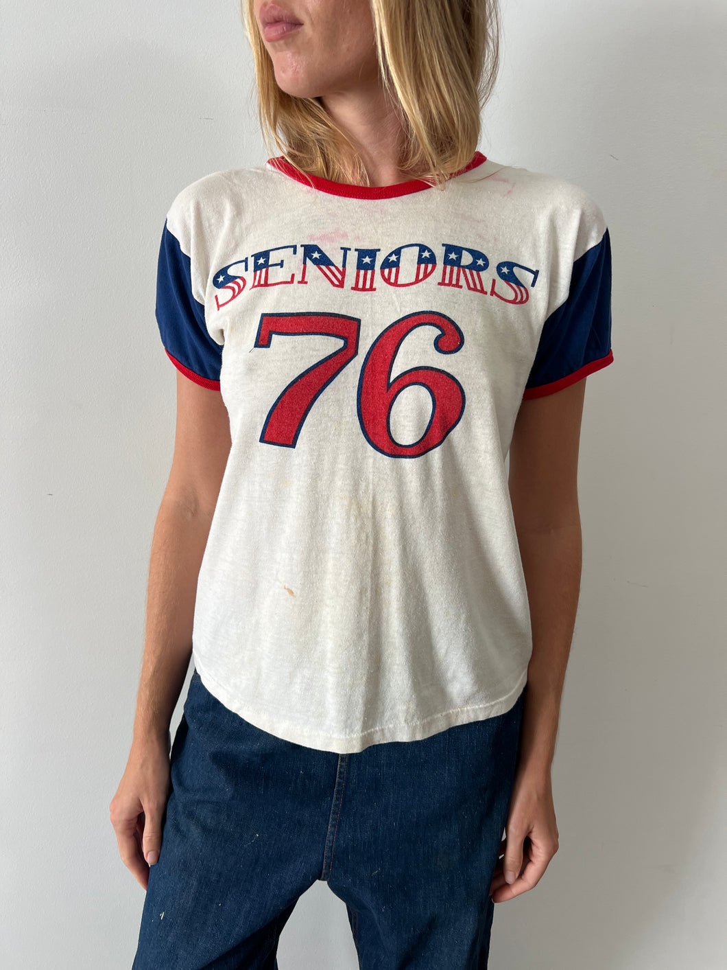 70s Champion Seniors Colorblock tee