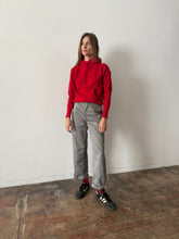 Waffle Lined Hood Lil Red Hoodie