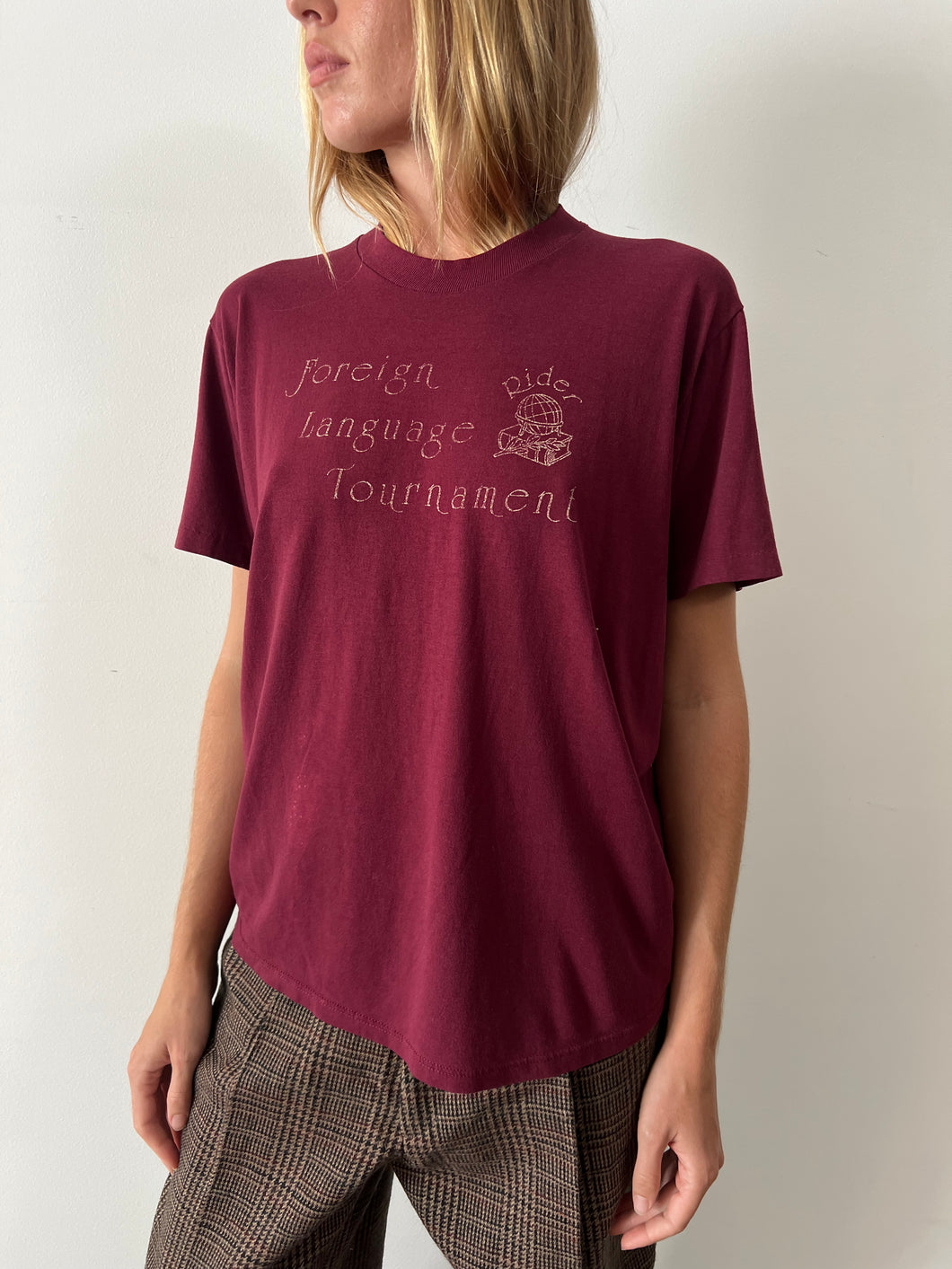 Foreign Language Tournament tee