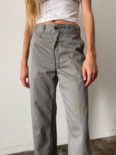 60s Grey Work Pants 28w
