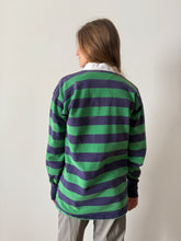 60s/70s Green & Navy Rugby Shirt