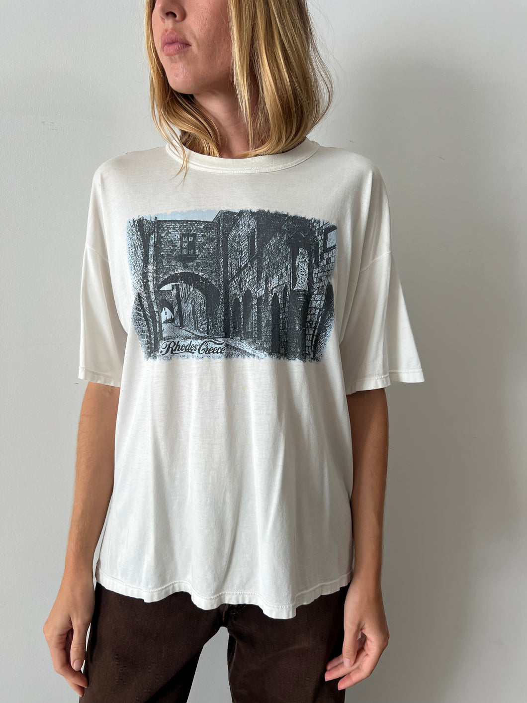 Rhodes Greece tee