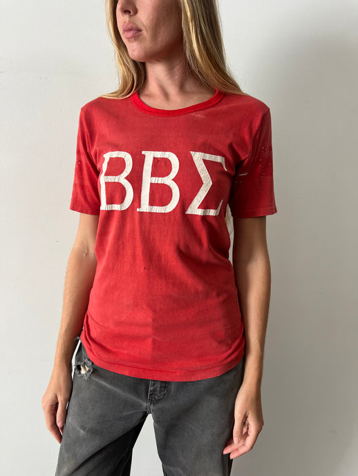 60s Faded Red Sports tee