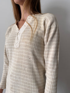 10s/20s Cotton Knit Miners Henley