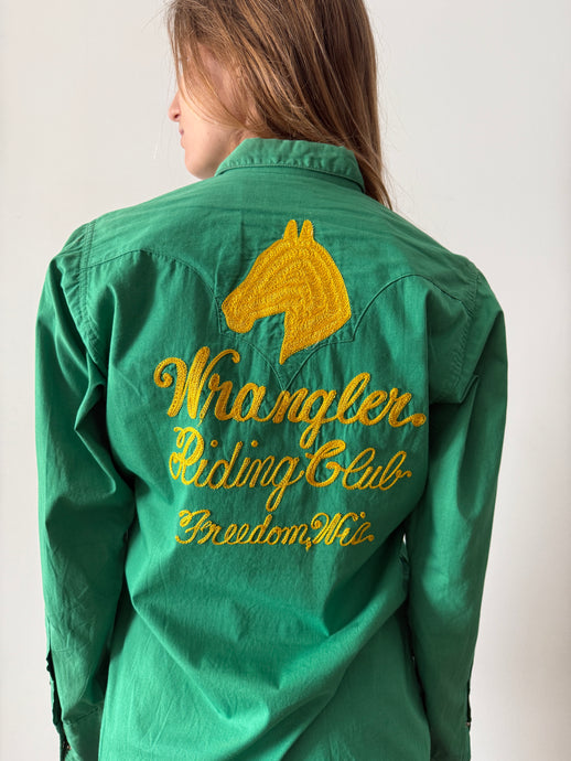 50s Wrangler Riding Club Western Shirt