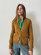 60s Mustard Cardigan