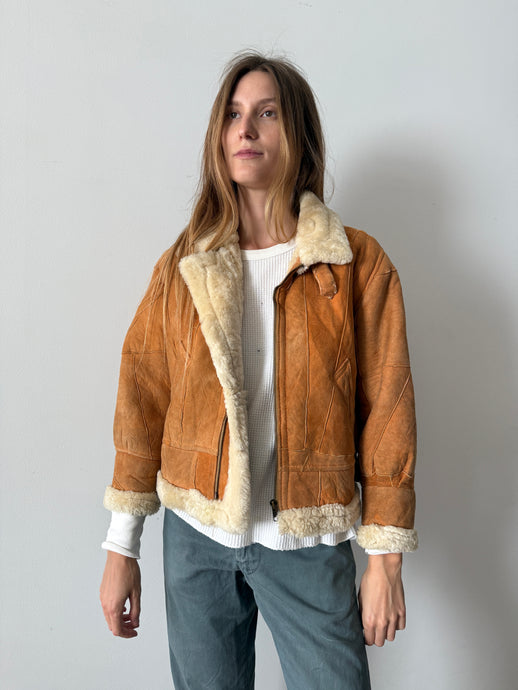 Small European Shearling Jacket
