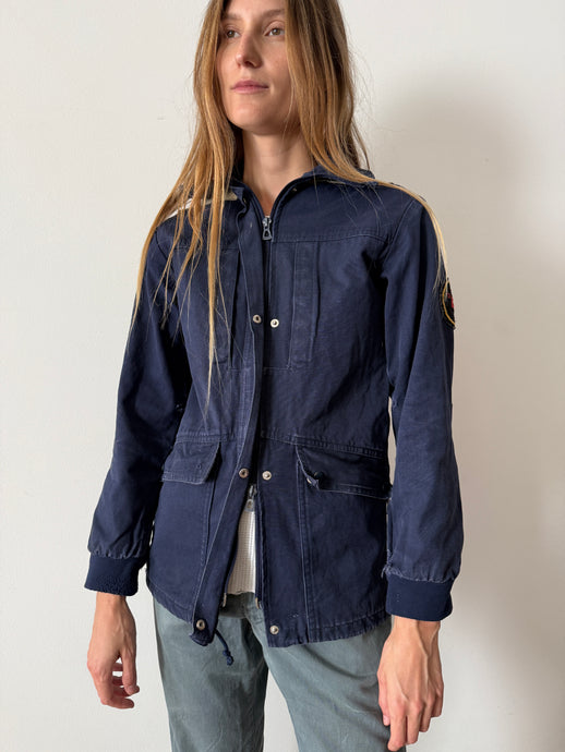 60s French Canvas Mountaineering Jacket