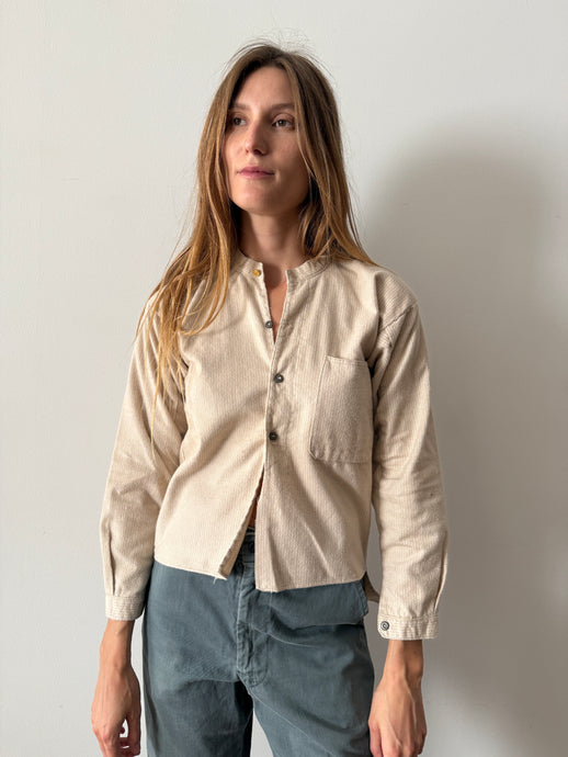Soft Antique Japanese Flannel Button Down