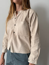 Soft Antique Japanese Flannel Button Down