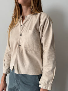 Soft Antique Japanese Flannel Button Down