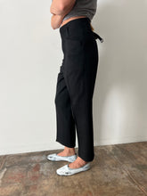 Antique Japanese Black Wool Trousers