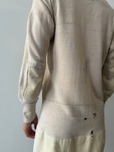 Antique Japanese cotton fleece Henley