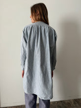 Blue Striped Grandpa Shirt