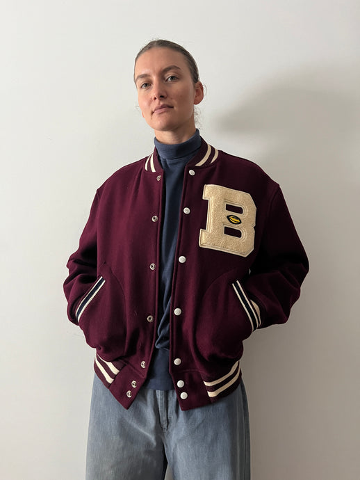 50s Belmont Letterman Jacket