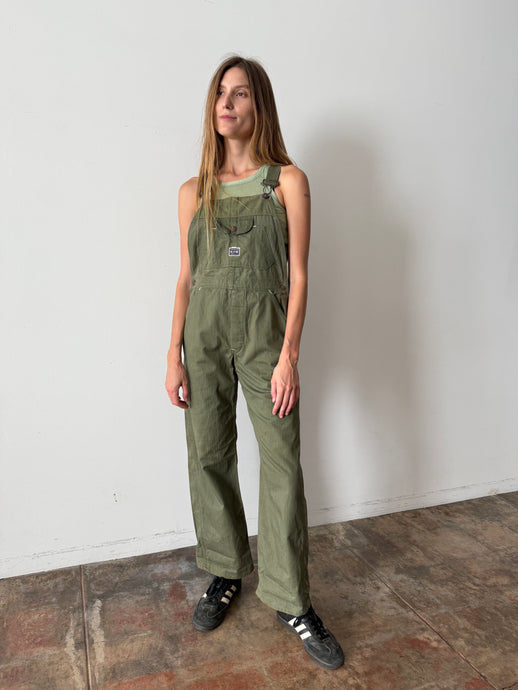 30s/40s Green Twill Overalls