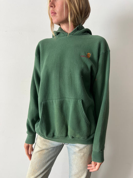 90s USA Carhartt Green Hoodie