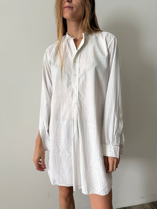 Antique Striped Grandpa Shirt