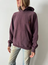 90s USA Carhartt Faded Plum Hoodie