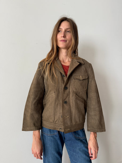 Antique Japanese Wool Work Jacket