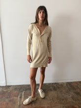 Antique Long Knit Henley