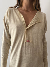 Antique Long Knit Henley