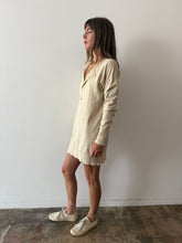 Antique Long Knit Henley