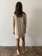 Antique Long Knit Henley