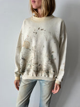 Big 90s Paint Splattered USA Sweatshirt