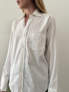 40s Men’s White Dress Shirt