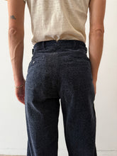 40s Boys Speckled Corduroy Pants 26w