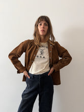 60s/70s Brown Suede Welders Jacket