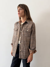 70s Nantucket Looms Woven Shirt Jacket