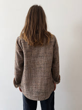 70s Nantucket Looms Woven Shirt Jacket