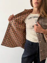 70s Nantucket Looms Woven Shirt Jacket