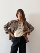 70s Nantucket Looms Woven Shirt Jacket