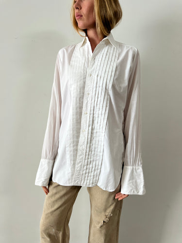Pleated Dress Shirt