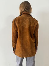 70s Lee Western Suede Shirt Jacket