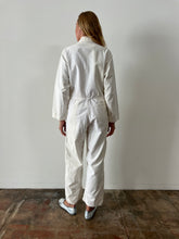 White Utility Coveralls